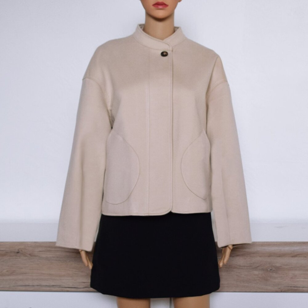 Oversized-Fit Short Coat